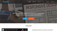 Desktop Screenshot of pixel21.com